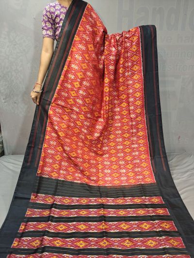 PGMRIDSS5M31TSDC25- Ikat silk saree