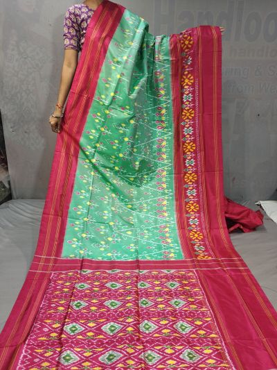 PGMRIDSS5M31TSDC28- Ikat silk saree