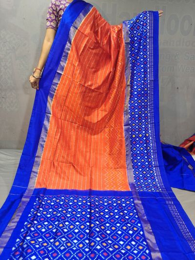 PGMRIDSS5M31TSDC31- Ikat silk saree