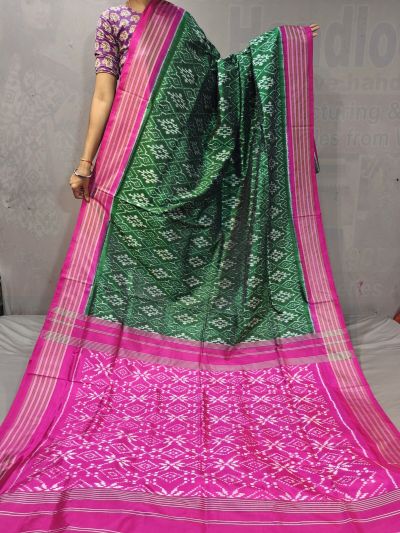 PGMRIDSS5M31TSDC33- Ikat silk saree