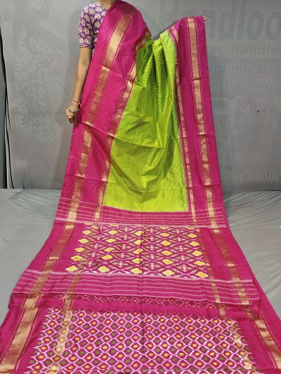 PGMRIDSS5M31TSDC39- Ikat silk saree