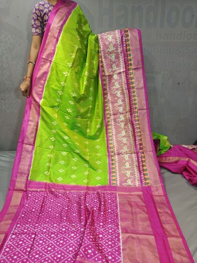 PGMRIDSS5M31TSDC40- Ikat silk saree