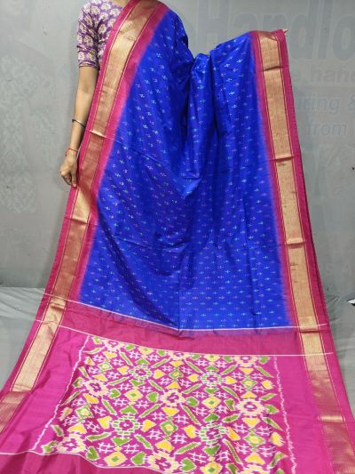 PGMRIDSS5M31TSDC42- Ikat silk saree
