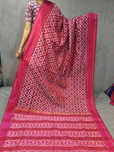 PGMRIDSS5M31TSDC50- Ikat silk saree