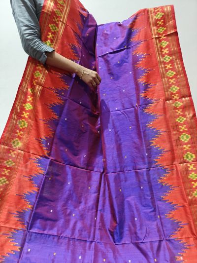 PTISIDSS5M31NXCD10- Ikat silk saree