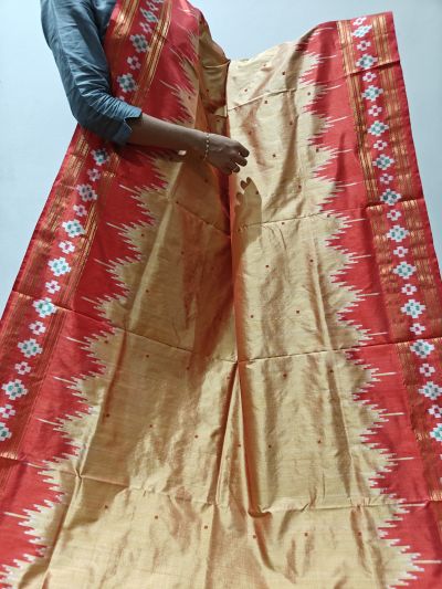 PTISIDSS5M31NXCD11- Ikat silk saree