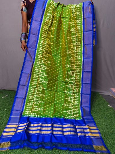 PNIHISDP5A05ZBCD11- Ikat Silk dupatta
