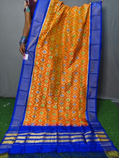 PNIHISDP5A05ZBCD20- Ikat Silk dupatta
