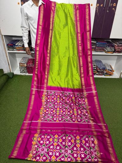 PSRGIDSS5A05TZDD02- Ikat silk saree