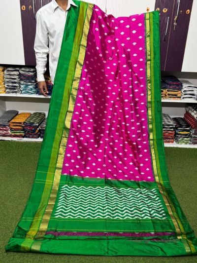 PSRGILWS5A06XZCD12- light weight Ikat silk saree
