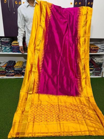 PSRGILWS5A06XZCD20- light weight Ikat silk saree
