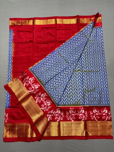 PSSIFSLG5A07SZDC03- Free Size Ikat Silk Lehenga