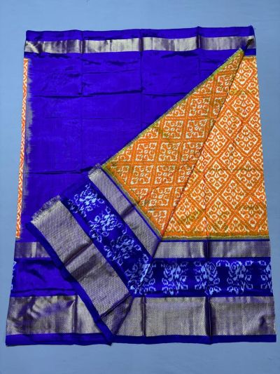PSSIFSLG5A07SZDC13- Free Size Ikat Silk Lehenga