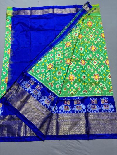 PSSIFSLG5A07SZDC21- Free Size Ikat Silk Lehenga