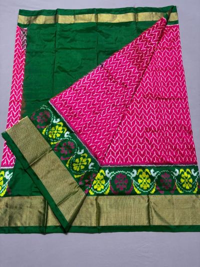 PSSIFSLG5A07SZDC22- Free Size Ikat Silk Lehenga