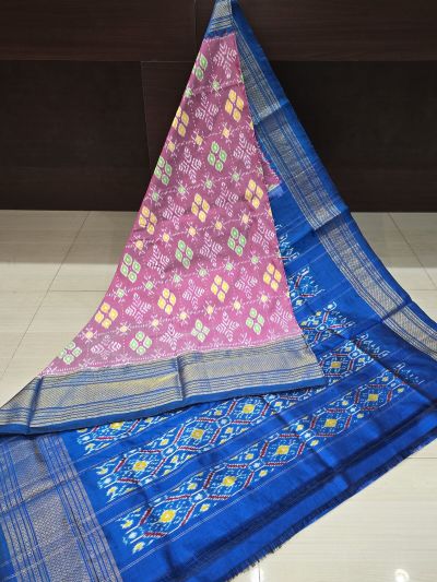 PANHIDSS5A09BNCC08- Ikat silk saree