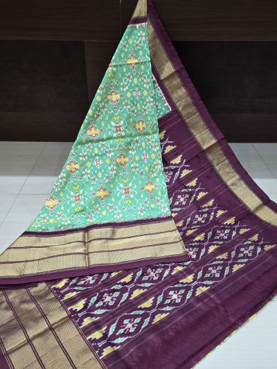 PANHIDSS5A09BNCC14- Ikat silk saree