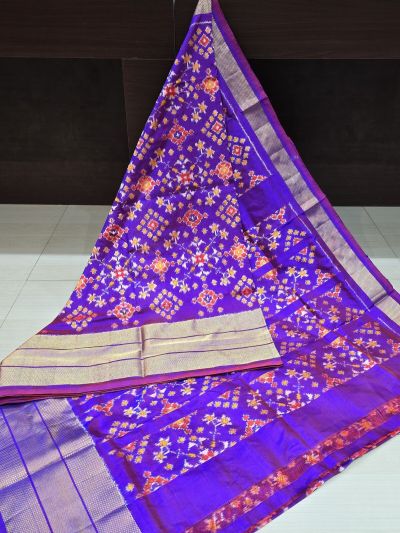 PANHIDSS5A09BNCC17- Ikat silk saree