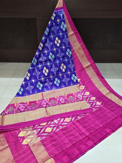 PANHIDSS5A09BNCC19- Ikat silk saree