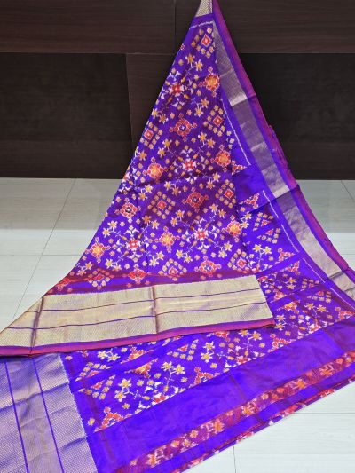 PANHIDSS5A09BNCC21- Ikat silk saree