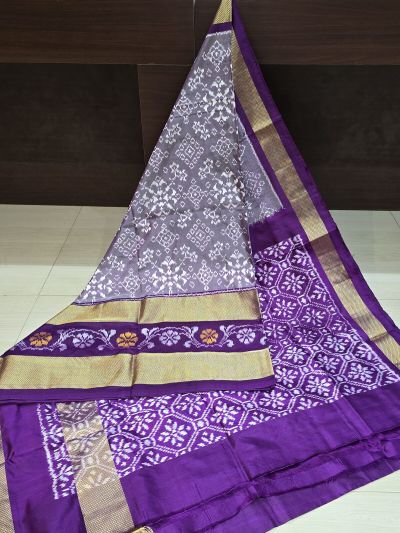 PANHIDSS5A09BNCC23- Ikat silk saree