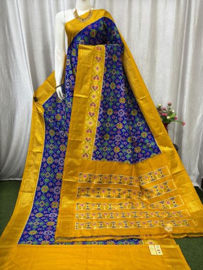PASKIDSS5A06NCCD02- Ikat silk saree