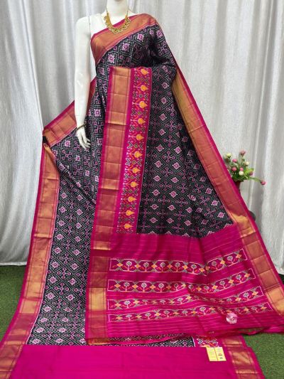 PASKIDSS5A06NCCD18- Ikat silk saree