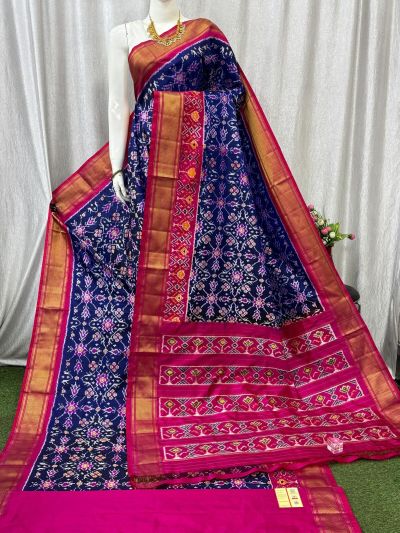 PASKIDSS5A06NCCD25- Ikat silk saree