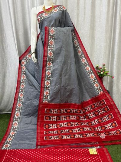 PASKIDSS5A07BSDD02- Ikat silk saree