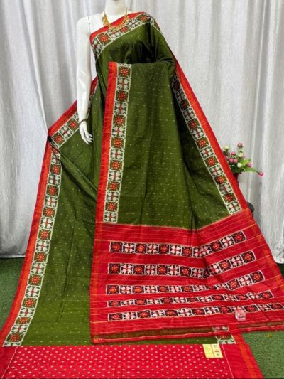 PASKIDSS5A07BSDD03- Ikat silk saree