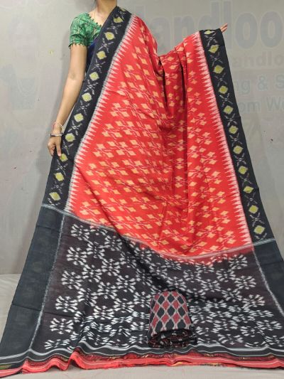 PGMRICTS5A07INDC02- Ikat cotton saree