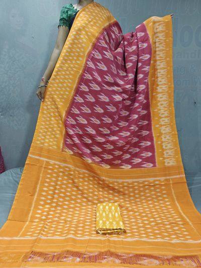 PGMRICTS5A07INDC25- Ikat cotton saree