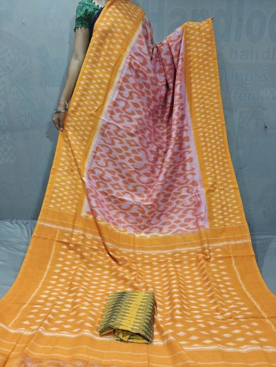PGMRICTS5A07INDC38- Ikat cotton saree