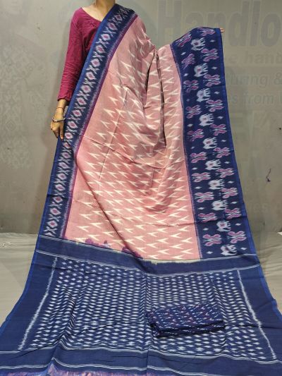 PGMRICTS5A07INDC43- Ikat cotton saree