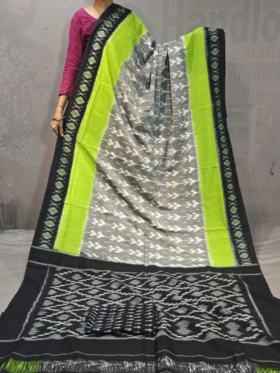PGMRICTS5A07INDC44- Ikat cotton saree