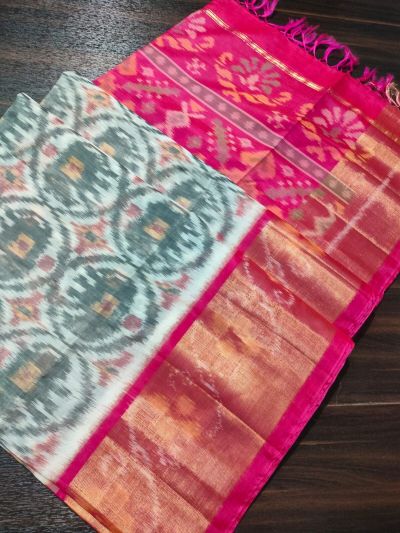 PGMRISCS5A08EECD12- Ikat Sico saree