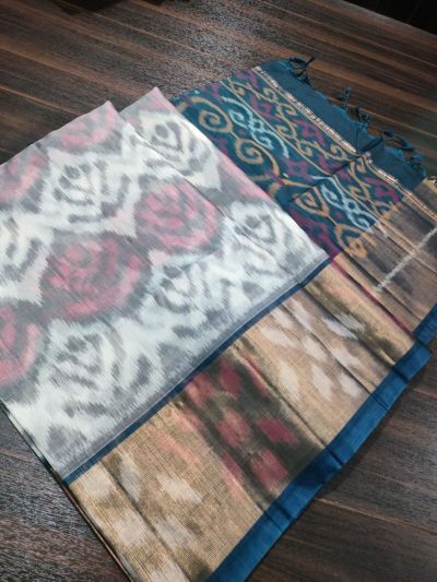 PGMRISCS5A08EECD18- Ikat Sico saree