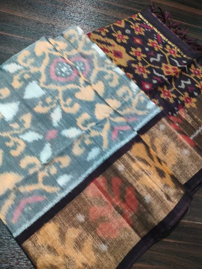 PGMRISCS5A08EECD30- Ikat Sico saree