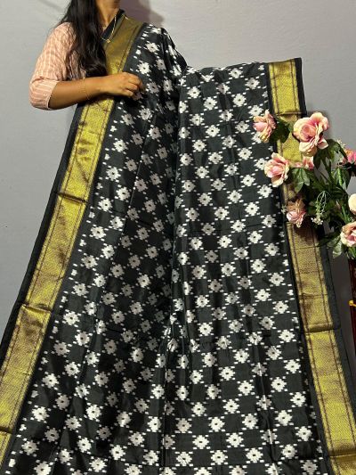 PKISIDSS5A09NDCC03- Ikat silk saree