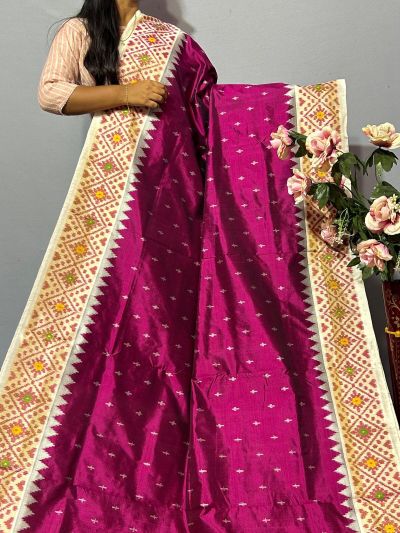 PKISIDSS5A09NDCC04- Ikat silk saree