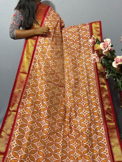 PKISIDSS5A09NDCC16- Ikat silk saree