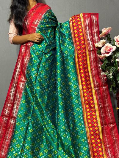 PKISIDSS5A09NDCC20- Ikat silk saree