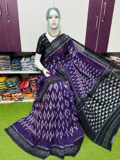 PSRGICTS5A07INCC20- Ikat cotton saree