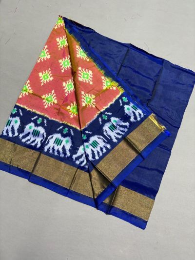PSSIZSLG5A08IBDC01- Zero Size Ikat Silk Lehenga