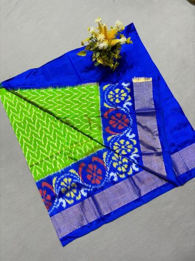 PSSIZSLG5A08IBDC02- Zero Size Ikat Silk Lehenga