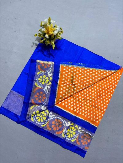 PSSIZSLG5A08IBDC03- Zero Size Ikat Silk Lehenga