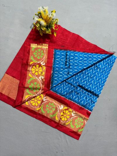 PSSIZSLG5A08IBDC04- Zero Size Ikat Silk Lehenga