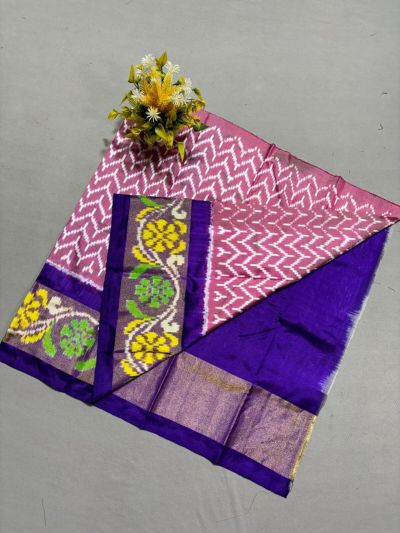 PSSIZSLG5A08IBDC09- Zero Size Ikat Silk Lehenga
