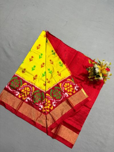 PSSIZSLG5A08IBDC50- Zero Size Ikat Silk Lehenga