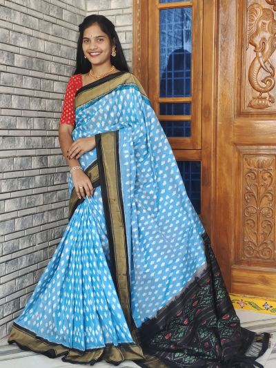 PWCKIDSS5A08XSCD35- Ikat silk saree